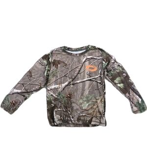 O'Rageous Boys Camouflage Long Sleeve Performance Shirt Size 5/6